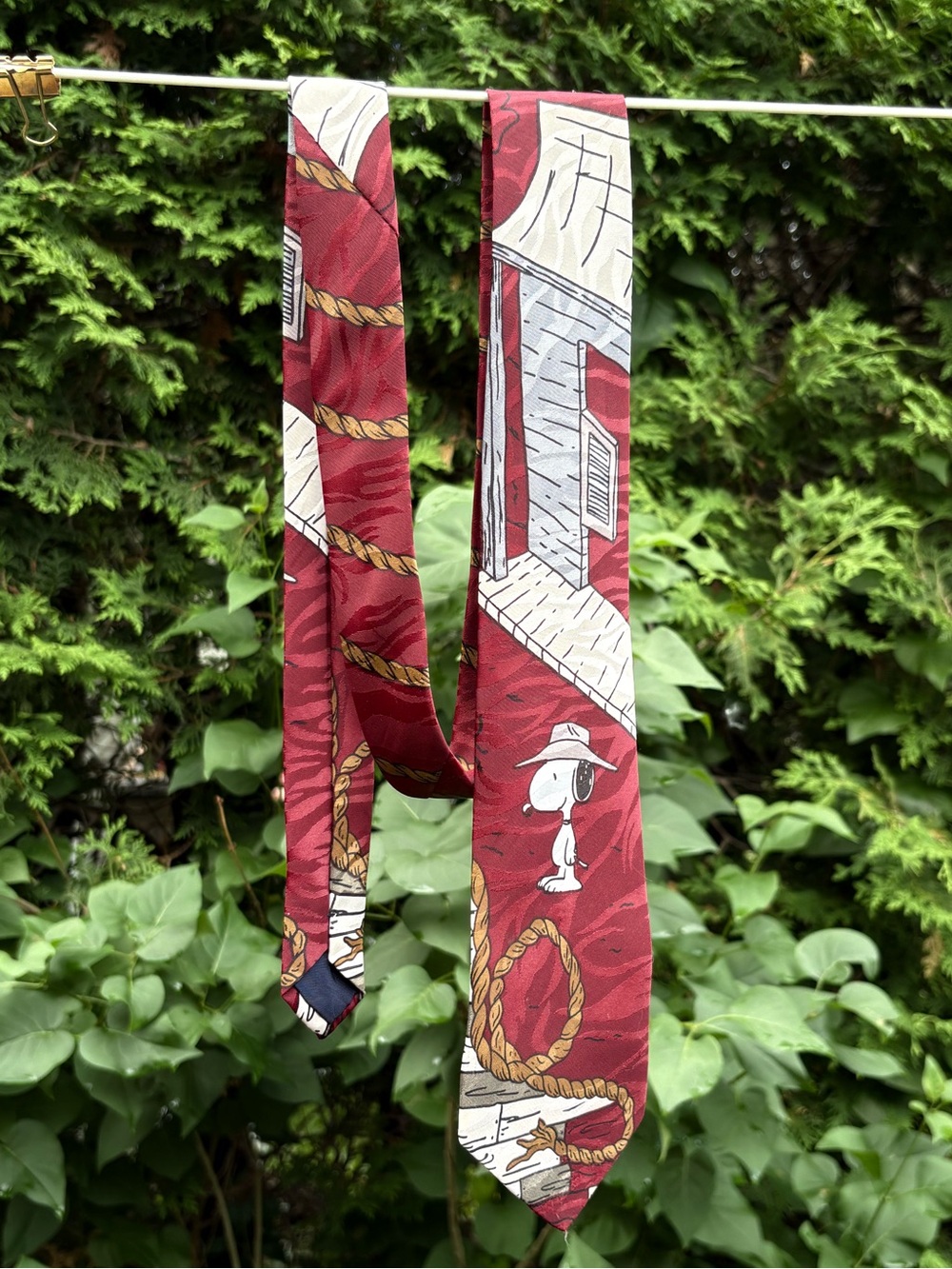 Vintage Novelty Snoopy Necktie